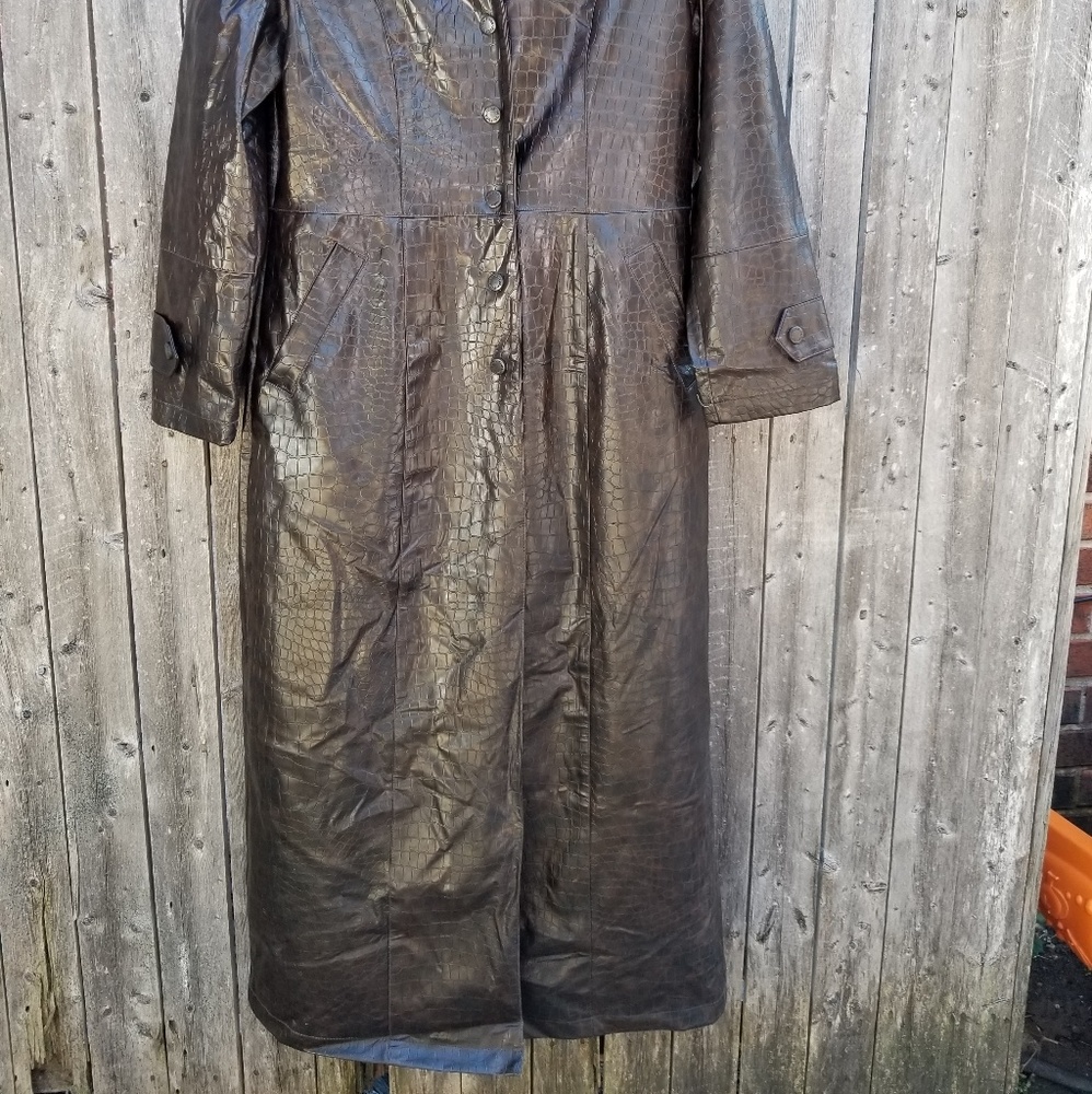FUDA NewYork Full length ladies rain coat - Picture 2 of 5